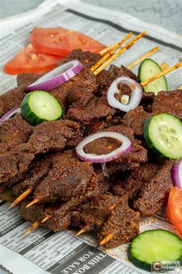  Suya: Een Smakelijke Verleiding met Kruiden en Rook